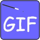 GIF maker  screen for extension Chrome web store in OffiDocs Chromium