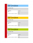 Ücretsiz indir Hediye sertifikası (Örnek) DOC, XLS veya PPT şablonu, LibreOffice çevrimiçi veya çevrimiçi OpenOffice Masaüstü ile düzenlenebilen ücretsiz