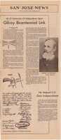 Free download Gilroy bicentennial link: kin of Declaration of Independence signer (San Jose News, February 20, 1976) free photo or picture to be edited with GIMP online image editor