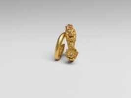 Free download Gilt bronze spiral with lion-griffin terminal free photo or picture to be edited with GIMP online image editor