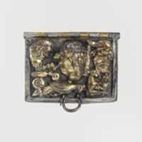 Free download Gilt-silver ceremonial box lid free photo or picture to be edited with GIMP online image editor