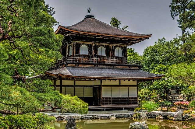 Free download ginkaku ji temple kyoto japan asia free picture to be edited with GIMP free online image editor