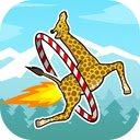 Giraffe Winter Sports SimulatorCompete with friends in two player mode!  screen for extension Chrome web store in OffiDocs Chromium