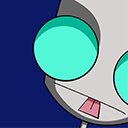 GIR | Invader ZIM «Cartoon 2017»  screen for extension Chrome web store in OffiDocs Chromium