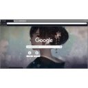 Girl  screen for extension Chrome web store in OffiDocs Chromium