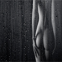 Girl Naked Back Water droplets  screen for extension Chrome web store in OffiDocs Chromium