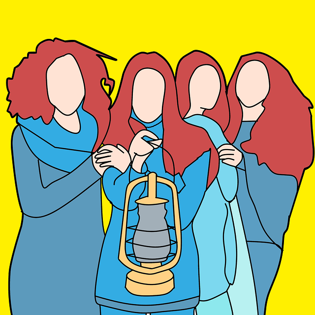 تنزيل مجاني Girls Friends Light - رسم توضيحي مجاني ليتم تحريره باستخدام محرر الصور المجاني على الإنترنت GIMP