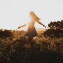 Girl walking around  screen for extension Chrome web store in OffiDocs Chromium