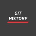 Git History Browser Extension  screen for extension Chrome web store in OffiDocs Chromium