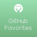 Ecranul de favorite GitHub pentru extensia magazinul web Chrome în OffiDocs Chromium