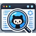 GitHub Repo Summarizer  screen for extension Chrome web store in OffiDocs Chromium