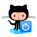 ໜ້າຈໍ GitHub TimeTracking ສໍາລັບສ່ວນຂະຫຍາຍຮ້ານເວັບ Chrome ໃນ OffiDocs Chromium