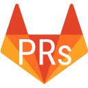 GitLab PRs  screen for extension Chrome web store in OffiDocs Chromium