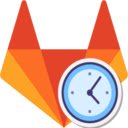 GitLab Time Tracker  screen for extension Chrome web store in OffiDocs Chromium
