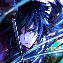 Giyu Tomioka Kimetsu no Yaiba Anime Theme  screen for extension Chrome web store in OffiDocs Chromium