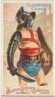 Free download Gladiators Sword, from the Arms of All Nations series (N3) for Allen & Ginter Cigarettes Brands free photo or picture to be edited with GIMP online image editor