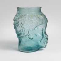 Free download Glass cup in the form of the head of an African free photo or picture to be edited with GIMP online image editor