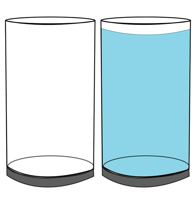 Free download Glass Full Empty -  free illustration to be edited with GIMP free online image editor