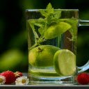 Glass of salted lemongrass  screen for extension Chrome web store in OffiDocs Chromium