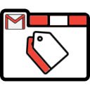 Etiquetas de Gmail como pantalla de pestañas para la extensión Chrome web store en OffiDocs Chromium