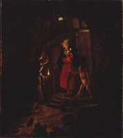 Free download Godfried Schalcken, Ceres At The Cottage free photo or picture to be edited with GIMP online image editor