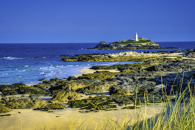 Free download godrevy lighthouse st ives bay free picture to be edited with GIMP free online image editor