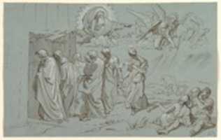 Free download God Summons Noah and His Family into the Ark free photo or picture to be edited with GIMP online image editor