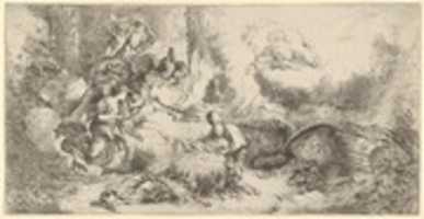 Free download God the Father and Angels Appearing to the Virgin and Child free photo or picture to be edited with GIMP online image editor