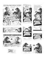 Free download Godzilla vs The Smog Monster Ad Sheet free photo or picture to be edited with GIMP online image editor