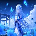 Gogoanime io beautiful girl in flower forest  screen for extension Chrome web store in OffiDocs Chromium