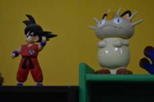 Free download Goku and Meowth free photo or picture to be edited with GIMP online image editor