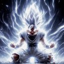 Goku White Rage Live Wallpaper  screen for extension Chrome web store in OffiDocs Chromium