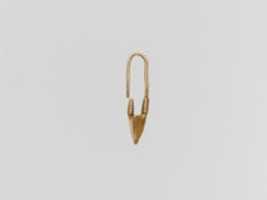 Free download Gold earring with elongated body free photo or picture to be edited with GIMP online image editor