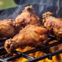 Golden grilled chicken thighs  screen for extension Chrome web store in OffiDocs Chromium