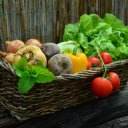Golden vegetable basket  screen for extension Chrome web store in OffiDocs Chromium