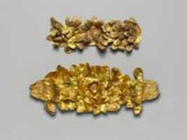 Free download Gold funerary wreath free photo or picture to be edited with GIMP online image editor
