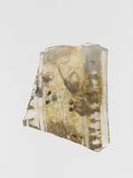 Free download Gold-glass skyphos (drinking cup) fragment free photo or picture to be edited with GIMP online image editor