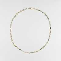 Free download Gold necklace with emerald and variscite beads free photo or picture to be edited with GIMP online image editor