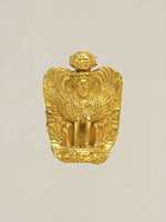 Free download Gold pendant in the form of a sphinx free photo or picture to be edited with GIMP online image editor