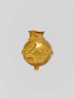 Free download Gold pendant in the form of a vase free photo or picture to be edited with GIMP online image editor