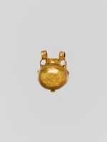 Free download Gold pendant in the shape of a vase free photo or picture to be edited with GIMP online image editor