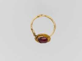 Free download Gold ring with garnet ring stone free photo or picture to be edited with GIMP online image editor