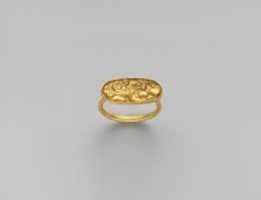 Free download Gold ring, with stone missing from bezel free photo or picture to be edited with GIMP online image editor