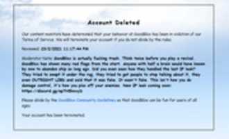 Free download GoodBlox ip ban incident ban message free photo or picture to be edited with GIMP online image editor