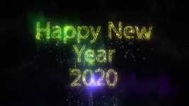 Free download Good Year Happy New 2020 -  free video to be edited with OpenShot online video editor