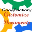 GoogFactory ປັບແຕ່ງໜ້າຈໍເອກະສານສຳລັບສ່ວນຂະຫຍາຍ Chrome web store ໃນ OffiDocs Chromium