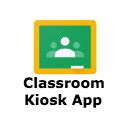 Google Classroom Kiosk App  screen for extension Chrome web store in OffiDocs Chromium