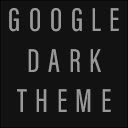 Экран Google Dark Theme для расширения интернет-магазина Chrome в OffiDocs Chromium