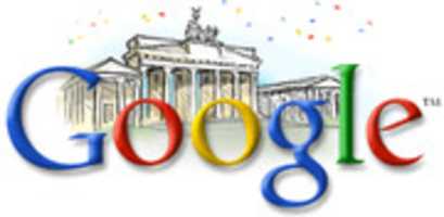 Free download Google Doodle - German Reunification Day 2002 free photo or picture to be edited with GIMP online image editor