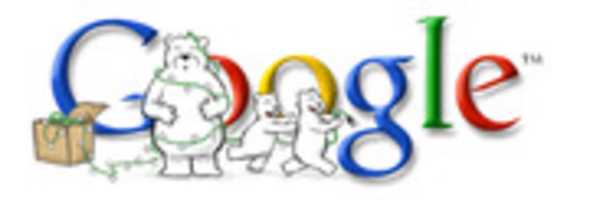 Free download Google Doodle - Happy Holidays from Google 2001 - 2 free photo or picture to be edited with GIMP online image editor